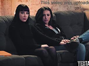 Petite Milf In Anal Threesome With Big Dick Parole Officer Licking Pussy