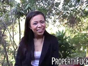 young black agent tricked into naughty outdoor pov fuck with cumshot 😏📹