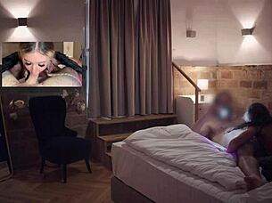 Hey, check out model mis behaviour with new starlet annabella blue climbing to fame through wet blowjob and fucking