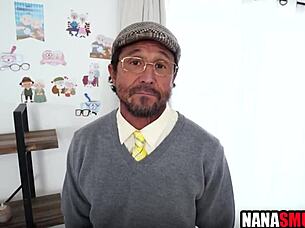 Threesome With Granny And Grandpa Fucking Hard!