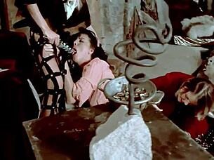 I uh watched this hardcore lesbian threesome with anal fucking dildos and pussy licking by hot babes in uniforms