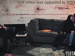 Petite Milf In Anal Threesome With Big Dick Parole Officer Licking Pussy