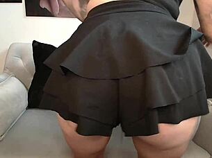 I Feel So Exposed When You Look Under My Skirt At My Naked Body