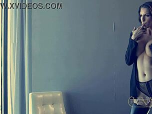 Intense Passion As Busty Lesbians Scissor And Lick Pussy With Dildos In Lingerie