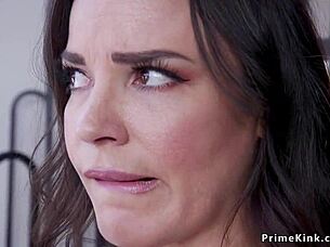 Will huge tits milf ride that massive dick hard?