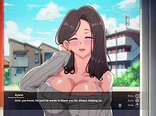 uncensored hentai shows horny housewives in late night bedroom affairs