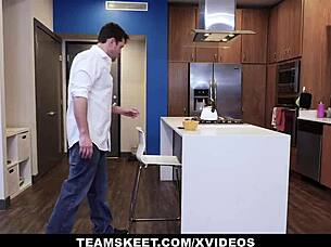 teamskeet - hot nurse ella knox titfucks him?