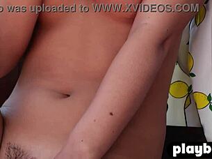 Petite blonde model posed in lingerie for outdoor striptease.