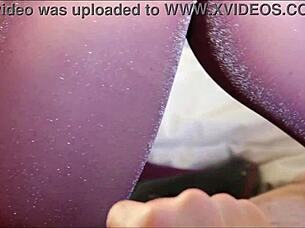 nylonxtreme update 28 features cumshot on shiny nylon lurex pantyhose with boots and feet fetish