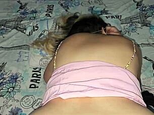 Oh my god, why are you eating my fucking pink flower like that - it's so intense and wild!