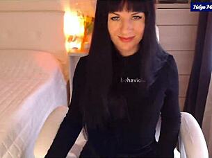 hey, helga muah's bad behavior in red lingerie with ass wiggling tease is so sexy! 🍑🔥