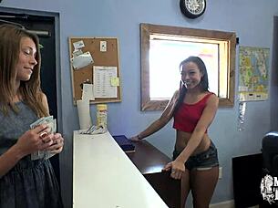 Oh Wow! Money Talks - Lubing the Tube - Kirsten Lee Gets Exploited for Cash!