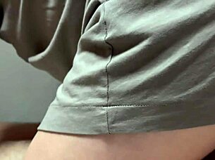 casual chat about this pregnant rider enjoying cowgirl position in homemade video