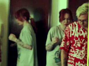 What happens when stepmom shares a bed with her stepson for some naughty fun at night?