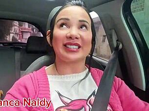 on the road a muscular hunk appears at the beach offering a ride until nightfall in brazilian adventure