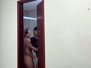 Black Couple Picks Up Unknown Brunette Latina From Beach For Interracial Bisexual Threesome Kissing Adventure At Home