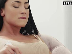 Anna Rose and Agatha Vega Indulge in Sensual Anal Fingering and Toy Play