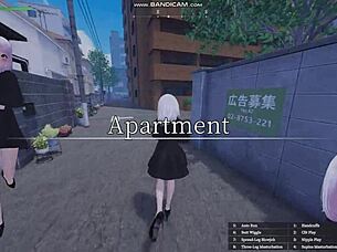 let's talk about secret flasher manaka getting naked in public apartment building