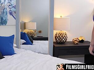 In a sensual twist, Romi Rain showcased her expert pussy licking on blonde teen Kate Kennedy during their steamy lesbian encounter in stockings. The girlfriends explored oral pleasures in a passionate 69 position.