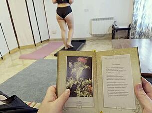 Dream unfolds as guy fucks beautiful milf in the ass with doggystyle creampie and cum swallow