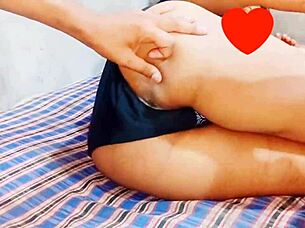 Indian Beauty Experiences Intense First-Time Anal in Doggystyle with Massive Cock