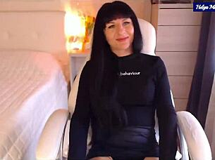 hey, helga muah's bad behavior in red lingerie with ass wiggling tease is so sexy! 🍑🔥