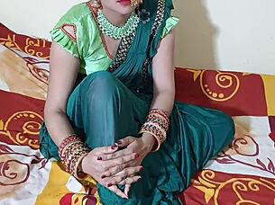 Unexpected Oral Surprise in Exotic Indian Encounter with Close-Up Licking and Handjob Action