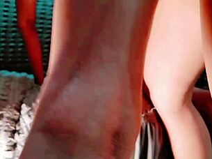 beautiful natural tits girl sucking blowjob and fucking her lover