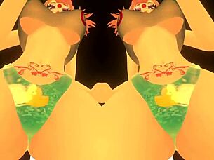 Vtuber Dancing Seductively On Cam With Minnah Mia