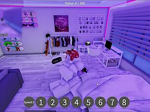 Having fun for a while in a Roblox condo game