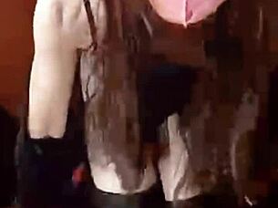 Why does this cute Japanese ladyboy masturbate so quietly like a total pervert?