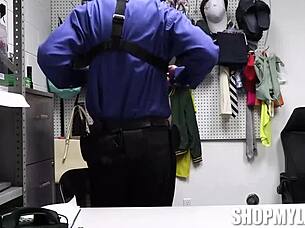 Hey, officer Vegas searches desperate Indian milf Liv after theft incident