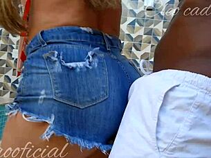 Ah, that thick cock feels amazing bareback, moans muscular Latina milf Cleo Cadillac