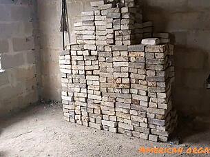 Friend and I pound busty milf with big natural tits outdoors