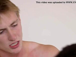 Corbin Fisher bi action: buff jock Colt fucks Jon and girlfriend in threesome 😈💦