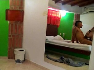 Intense standing sex turns into rough reverse missionary and amazon pounding 😏