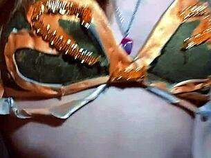 hey check out cute blonde teen bonneyuwu in her leia star wars cosplay session