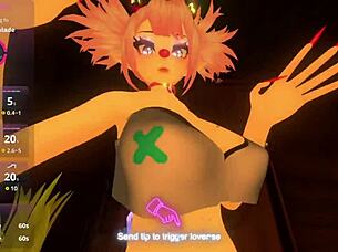 Vtuber Dancing Seductively On Cam With Minnah Mia