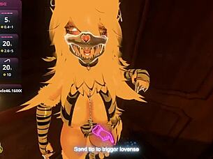 Vtuber Dancing Seductively On Cam With Minnah Mia