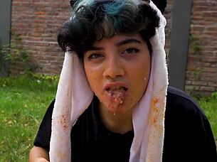 Oh man, I-I love this picnic with all the vomit and barf fetish stuff outdoors... wait, full movie?