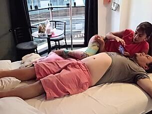 I Went To Hotel For Hard Fuck And They Bounced On Me So Good But I Crave More