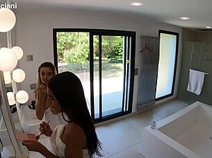 What If We Add Another Beauty To This Passionate Threesome With Alba Lala?