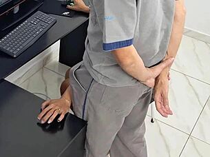 Housewife Calls Technician And Greets Him In Panties Only - What Happens Next!