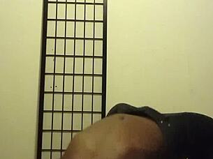 Doing spider crab exercises before that restricted cum on ass roleplay 😏🦀