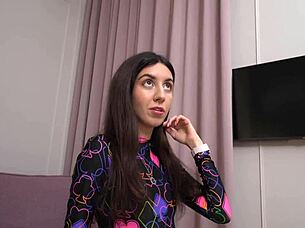 hey cuckold husband brings his friend to pound and satisfy his horny slut wife katty west in wild threesome