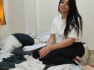 Convincing My Hot Colombian Wife To Fuck Passionately