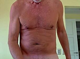 Oh man, those soft cotton shorts feel amazing on pervy papifacheros fat daddie boner letting it fly batespread!