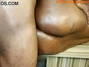 Classmate's tight ass gets stretched by my big cock in quick European anal session