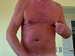 Oh man, those soft cotton shorts feel amazing on pervy papifacheros fat daddie boner letting it fly batespread!