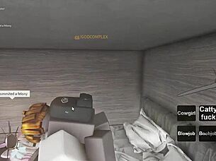 Hey, what if these two wild whores on Roblox end up getting totally fucked hard?